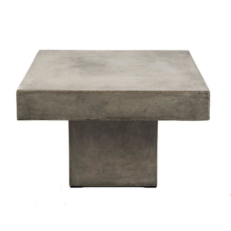 Breeze Stone/Concrete Coffee Table & Reviews Joss & Main
